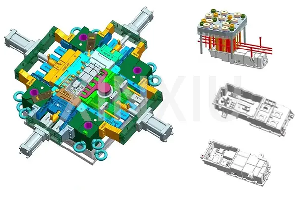 Magnesium alloy die casting